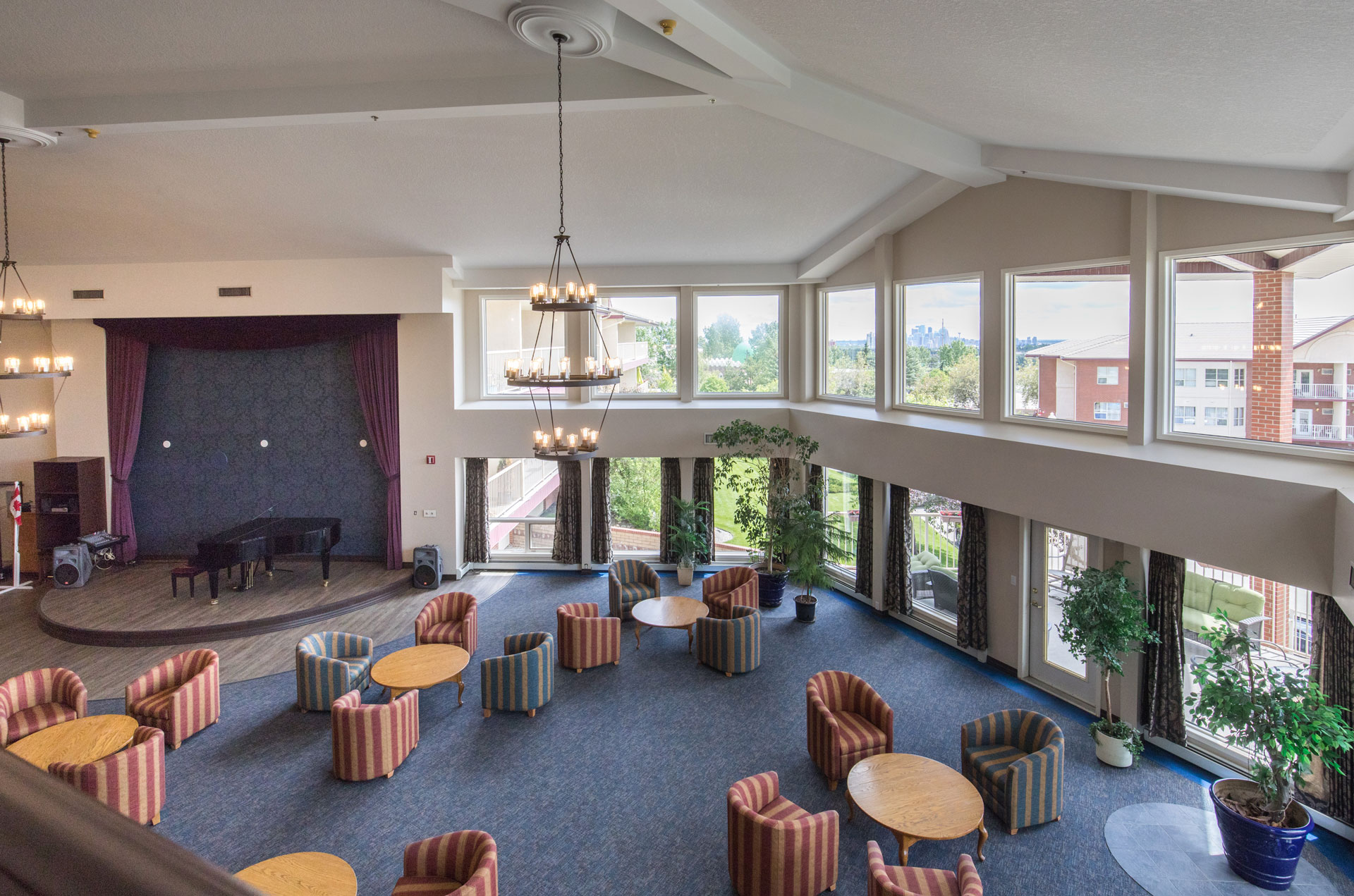events area
